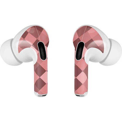 Autumn Red Geometric AirPods Pro 2nd Gen Skin