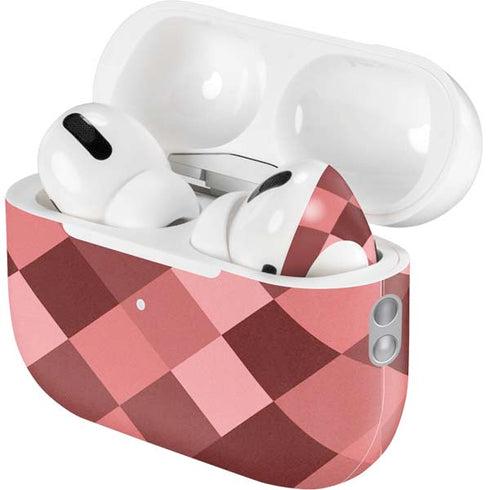 Autumn Red Geometric AirPods Pro 2nd Gen Skin