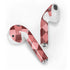 Autumn Red Geometric Apple AirPods 2 Skin