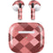 Autumn Red Geometric Apple AirPods (3rd Gen 2021) Skin