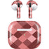 Autumn Red Geometric Apple AirPods (3rd Gen 2021) Skin