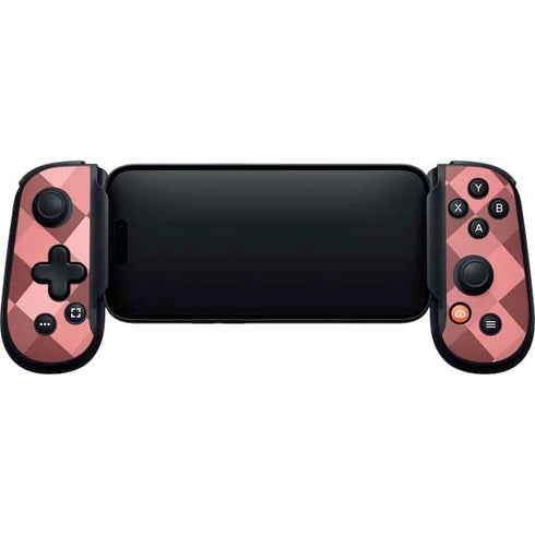 Autumn Red Geometric Backbone One for iPhone Game Controller Skin