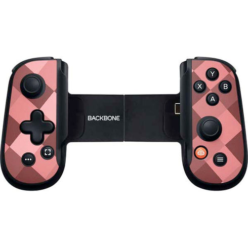 Autumn Red Geometric Backbone One for iPhone Game Controller Skin