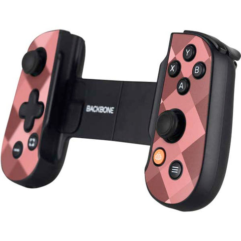 Autumn Red Geometric Backbone One for iPhone Game Controller Skin