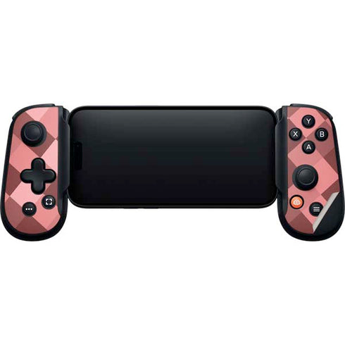 Autumn Red Geometric Backbone One for iPhone Game Controller Skin