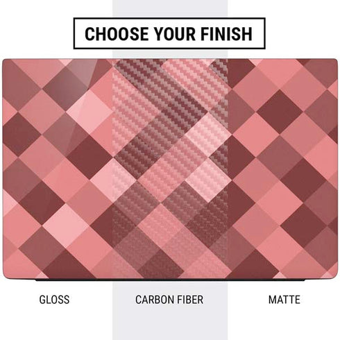 Autumn Red Geometric Dell Vostro Skin