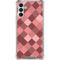 Autumn Red Geometric Galaxy A13 5G Clear Case