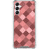 Autumn Red Geometric Galaxy A15 5G Clear Case