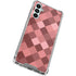 Autumn Red Geometric Galaxy A15 5G Clear Case