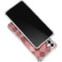 Autumn Red Geometric Galaxy A15 5G Clear Case