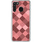 Autumn Red Geometric Galaxy A21 Clear Case