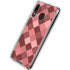 Autumn Red Geometric Galaxy A30 Clear Case