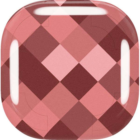 Autumn Red Geometric Galaxy Buds Live Skin