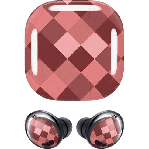 Autumn Red Geometric Galaxy Buds Pro Skin