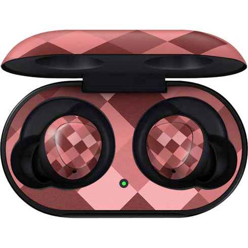 Autumn Red Geometric Galaxy Buds Skin