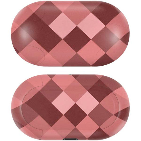 Autumn Red Geometric Galaxy Buds Skin