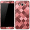 Autumn Red Geometric Galaxy J7 Skin