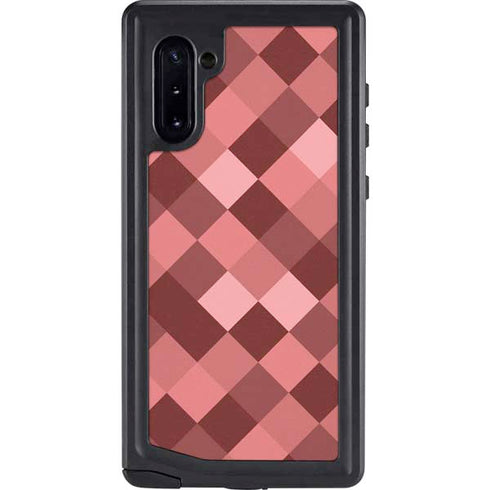 Autumn Red Geometric Galaxy Note 10 Waterproof Case