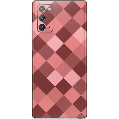 Autumn Red Geometric Galaxy Note20 5G Skin