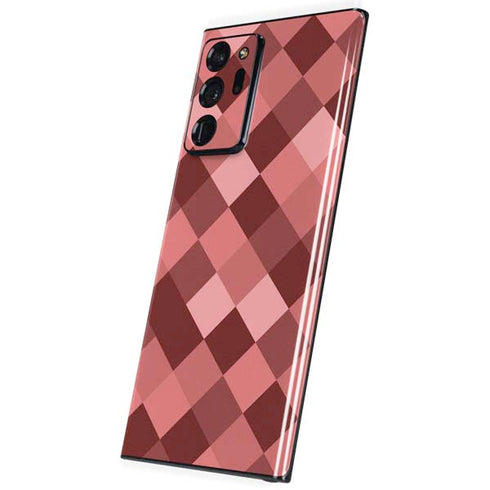 Autumn Red Geometric Galaxy Note20 Ultra 5G Skin