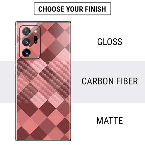 Autumn Red Geometric Galaxy Note20 Ultra 5G Skin