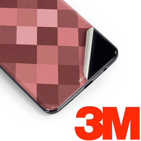 Autumn Red Geometric Galaxy S10e Skin