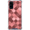 Autumn Red Geometric Galaxy S20 FE Clear Case