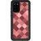 Autumn Red Geometric Galaxy S20 Plus Waterproof Case