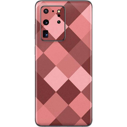 Autumn Red Geometric Galaxy S20 Ultra 5G Skin