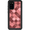 Autumn Red Geometric Galaxy S20 Waterproof Case