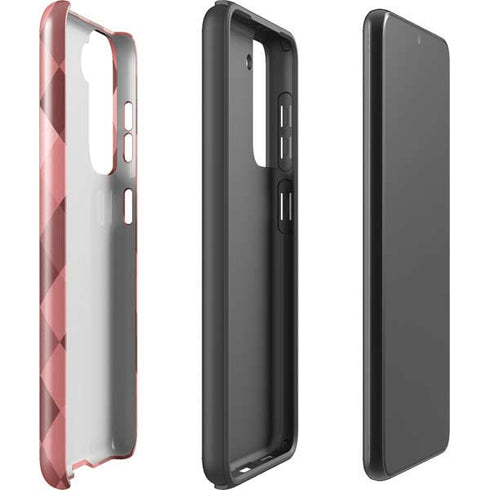 Autumn Red Geometric Galaxy S21 5G Pro Case
