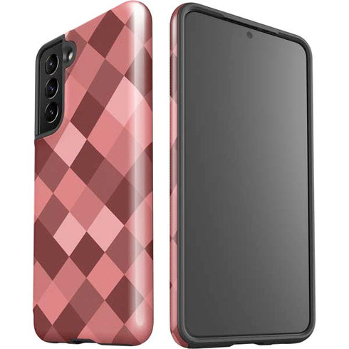 Autumn Red Geometric Galaxy S21 5G Pro Case