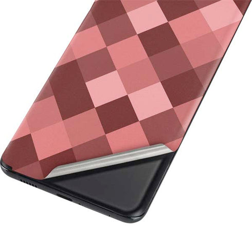 Autumn Red Geometric Galaxy S21 5G Skin