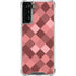Autumn Red Geometric Galaxy S21 FE Clear Case