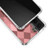 Autumn Red Geometric Galaxy S21 FE Clear Case