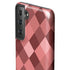 Autumn Red Geometric Galaxy S21 FE Pro Case