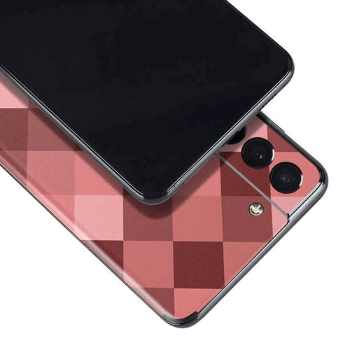 Autumn Red Geometric Galaxy S21 Plus 5G Skin