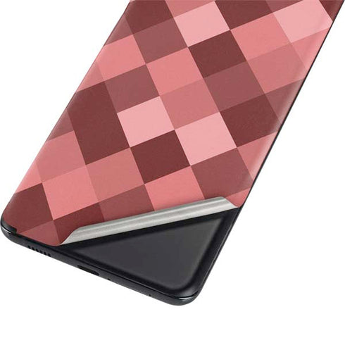 Autumn Red Geometric Galaxy S21 Plus 5G Skin