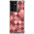 Autumn Red Geometric Galaxy S21 Ultra 5G Clear Case
