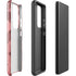 Autumn Red Geometric Galaxy S21 Ultra 5G Pro Case