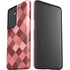 Autumn Red Geometric Galaxy S21 Ultra 5G Pro Case