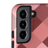 Autumn Red Geometric Galaxy S22 Plus Pro Case