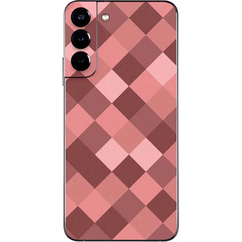 Autumn Red Geometric Galaxy S22 Plus Skin