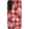 Autumn Red Geometric Galaxy S22 Pro Case