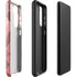 Autumn Red Geometric Galaxy S22 Pro Case