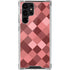 Autumn Red Geometric Galaxy S22 Ultra Clear Case