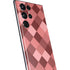 Autumn Red Geometric Galaxy S22 Ultra Skin