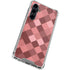 Autumn Red Geometric Galaxy S23 FE Clear Case