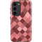 Autumn Red Geometric Galaxy S23 Pro Case