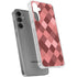 Autumn Red Geometric Galaxy S24 Plus Clear Case